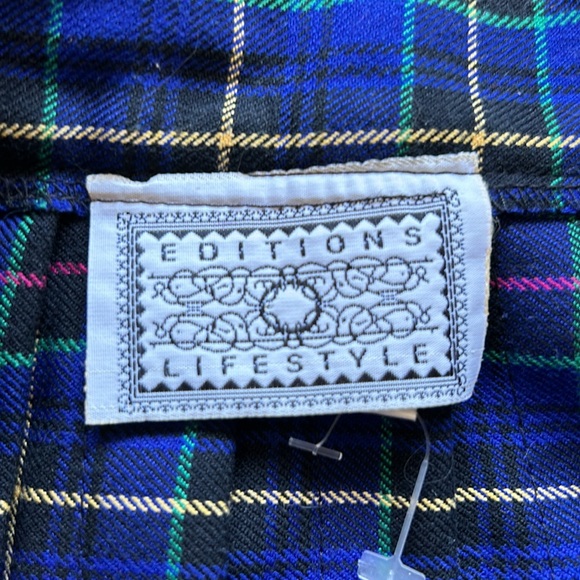 Vintage Editions Lifestyle Plaid Pleated Schoolgirl / Tennis Skirt - Picture 3 of 4